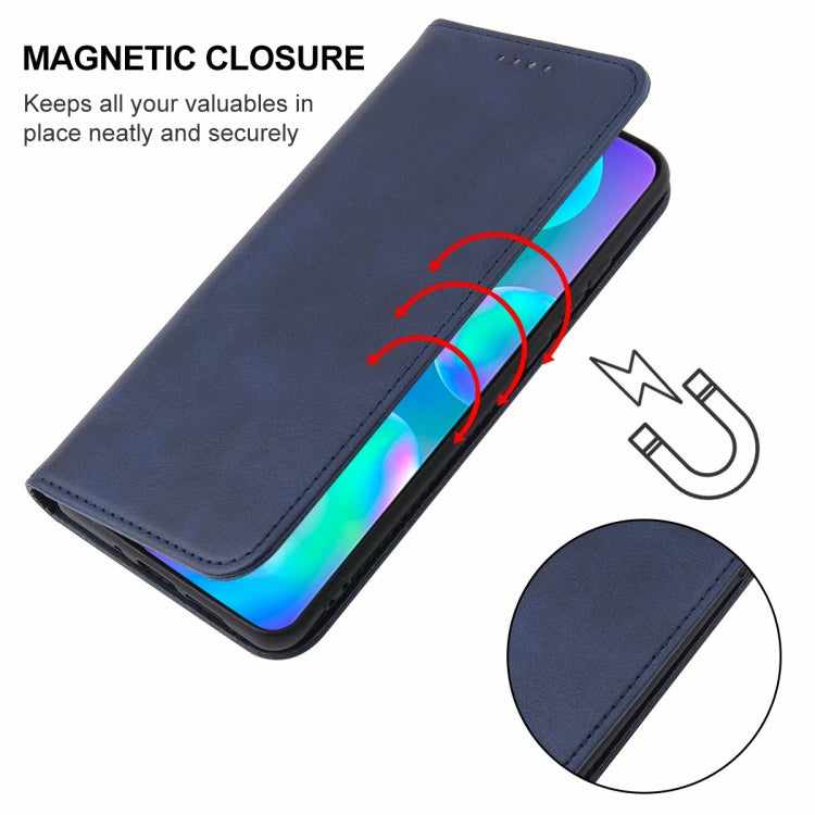 For vivo Y3s 2021 Magnetic Closure Leather Phone Case