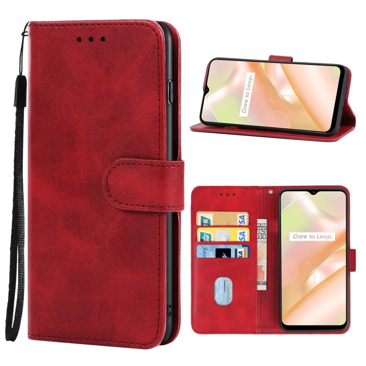 For Realme C33 Leather Phone Case