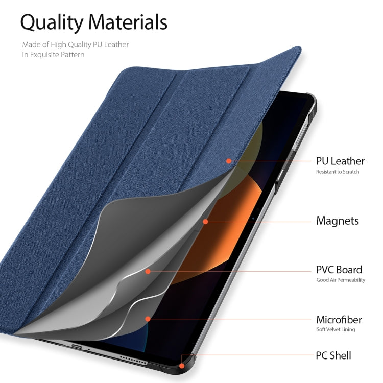 For Xiaomi Pad 5 Pro 12.4 DUX DUCIS Domo Series Horizontal Flip Magnetic PU Case