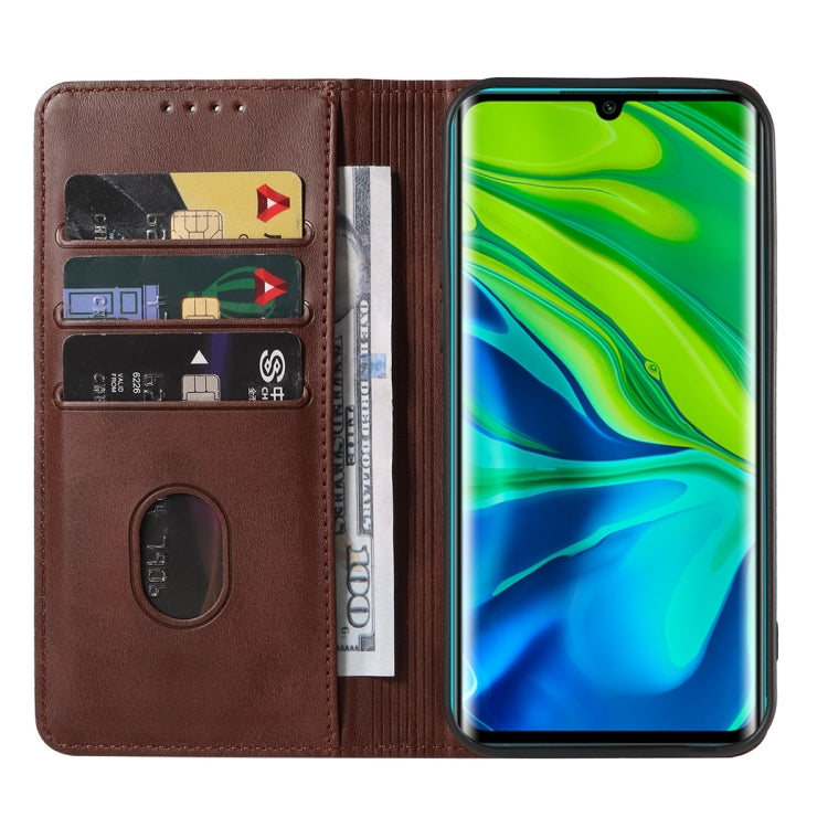 For Xiaomi Mi CC9 Pro Magnetic Closure Leather Phone Case