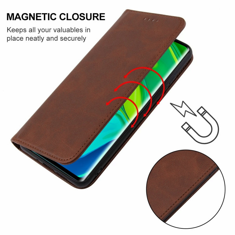 For Xiaomi Mi CC9 Pro Magnetic Closure Leather Phone Case