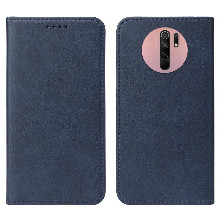 For Xiaomi Redmi 9 Prime Magnetic Closure Leather Phone Case
