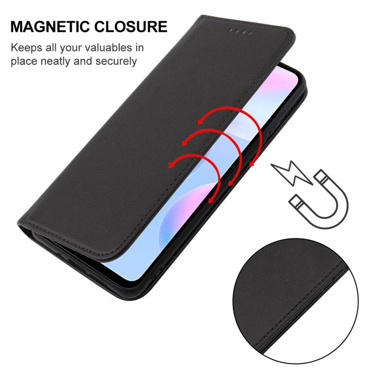 For Xiaomi Redmi 9AT Magnetic Closure Leather Phone Case