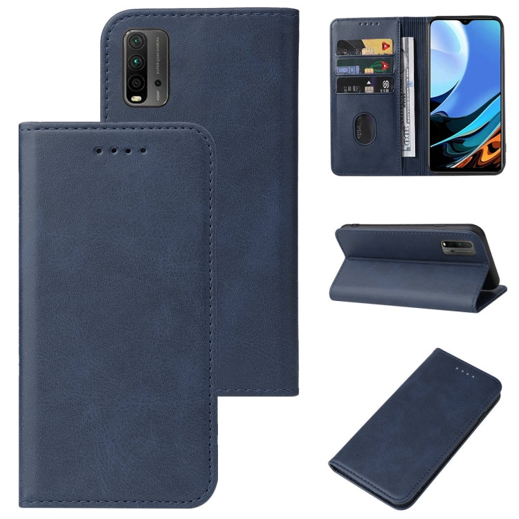 For Xiaomi Redmi 9T Magnetic Closure Leather Phone Case