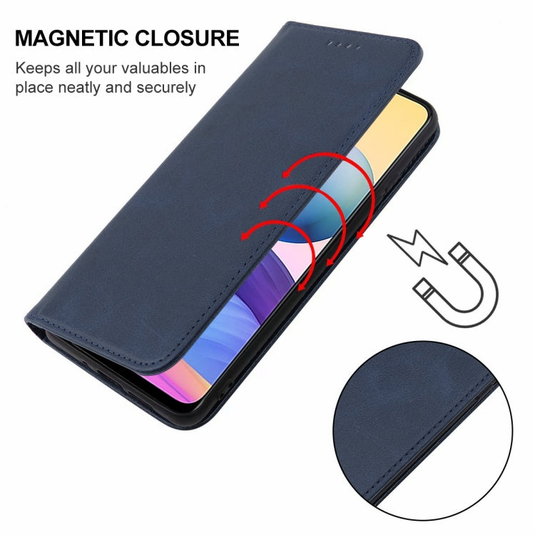 For Xiaomi Redmi 10 5G Magnetic Closure Leather Phone Case