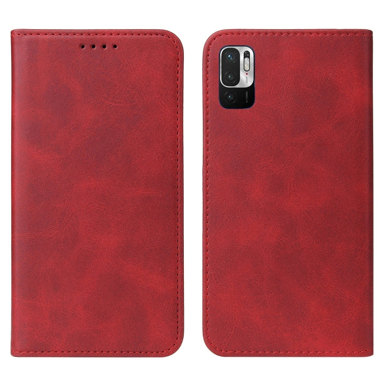For Xiaomi Redmi 10 5G Magnetic Closure Leather Phone Case