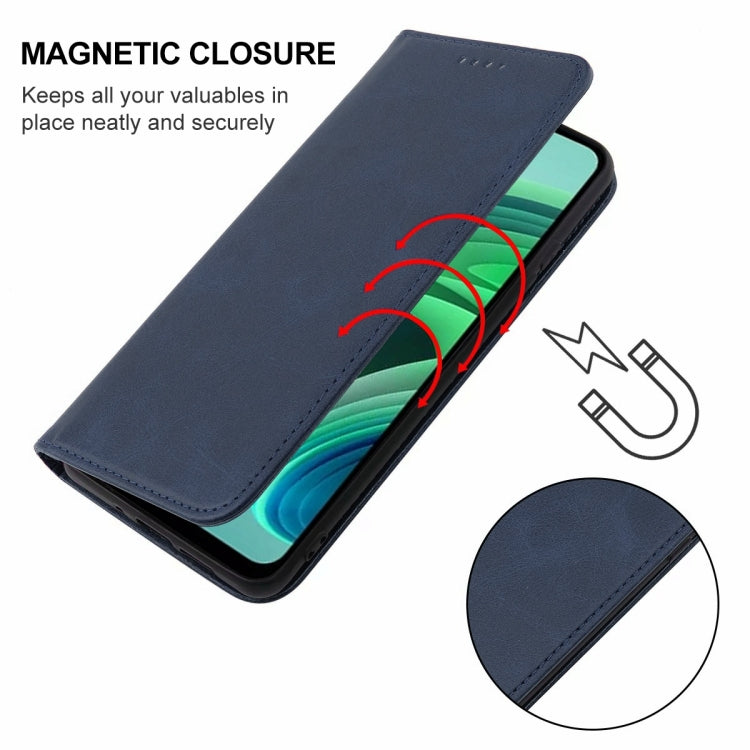 For Xiaomi Redmi 10 Prime+ 5G Magnetic Closure Leather Phone Case