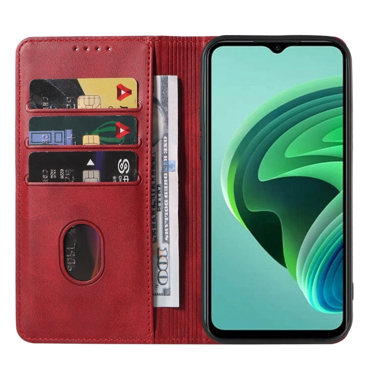 For Xiaomi Redmi 10 Prime+ 5G Magnetic Closure Leather Phone Case