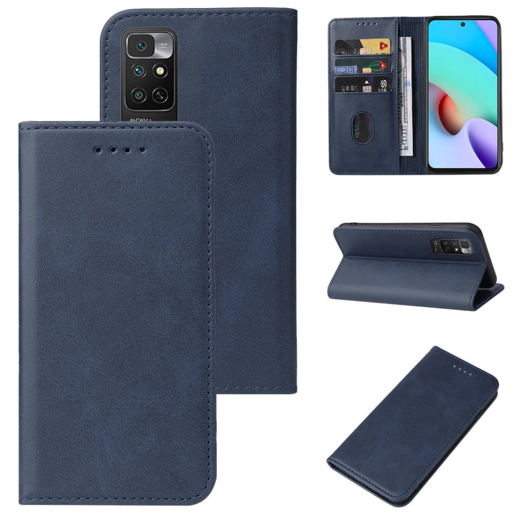 For Xiaomi Redmi 10 China / Note 11 4G China Magnetic Closure Leather Phone Case