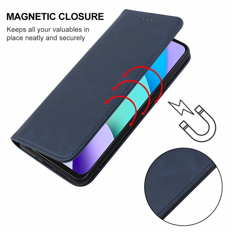 For Xiaomi Redmi 10 China / Note 11 4G China Magnetic Closure Leather Phone Case