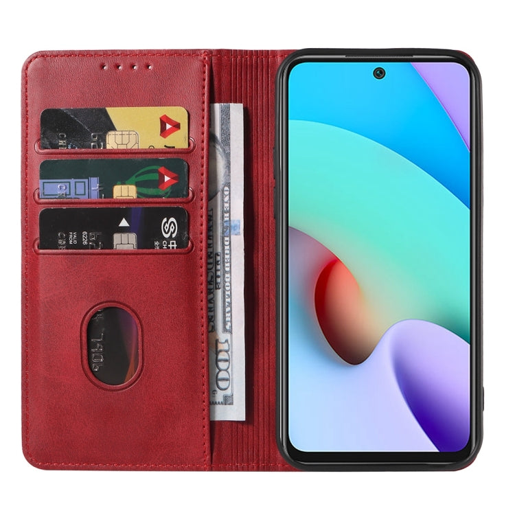 For Xiaomi Redmi 10 China / Note 11 4G China Magnetic Closure Leather Phone Case