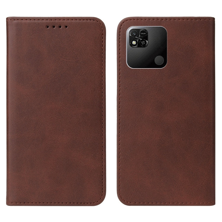 For Xiaomi Redmi 10A Magnetic Closure Leather Phone Case