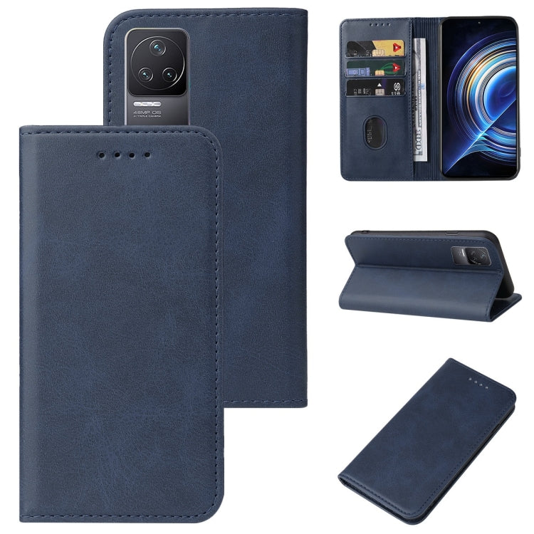 For Xiaomi Redmi K50 Magnetic Closure Leather Phone Case