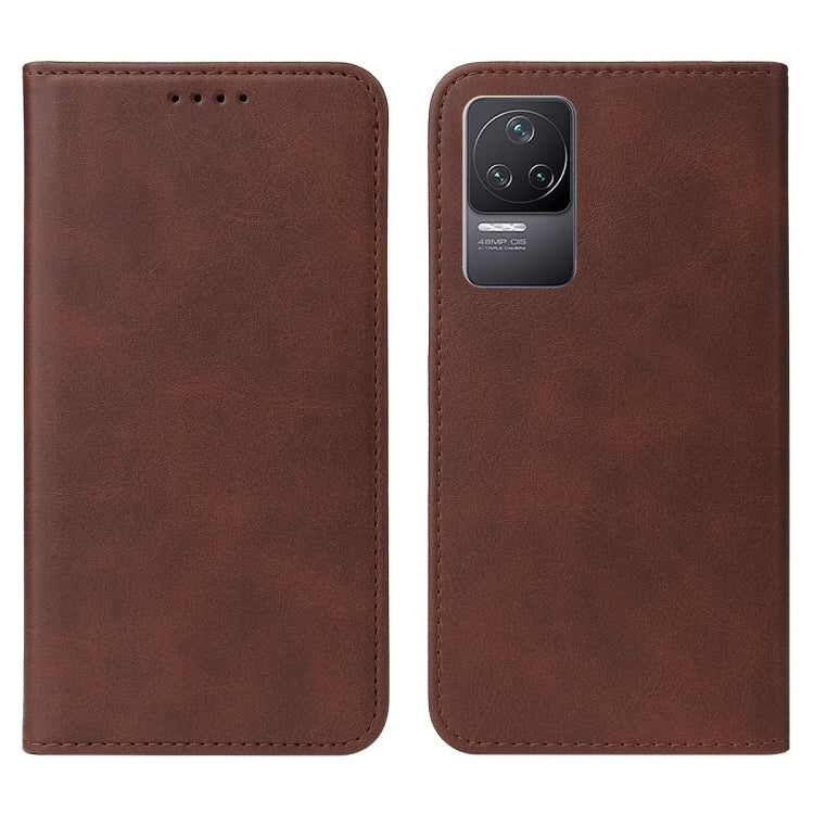 For Xiaomi Redmi K50 Magnetic Closure Leather Phone Case