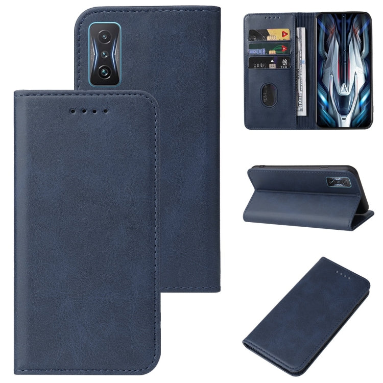 For Xiaomi Redmi K50 Gaming Magnetic Closure Leather Phone Case