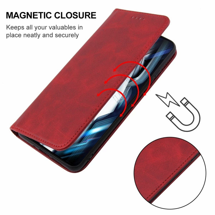 For Xiaomi Redmi K50 Gaming Magnetic Closure Leather Phone Case