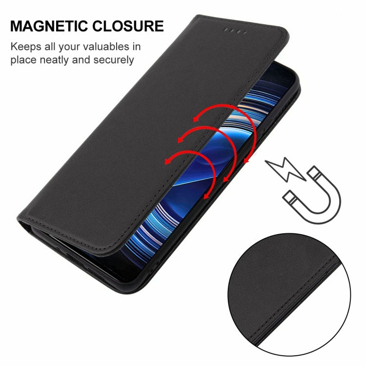 For Xiaomi Redmi K50 Pro Magnetic Closure Leather Phone Case
