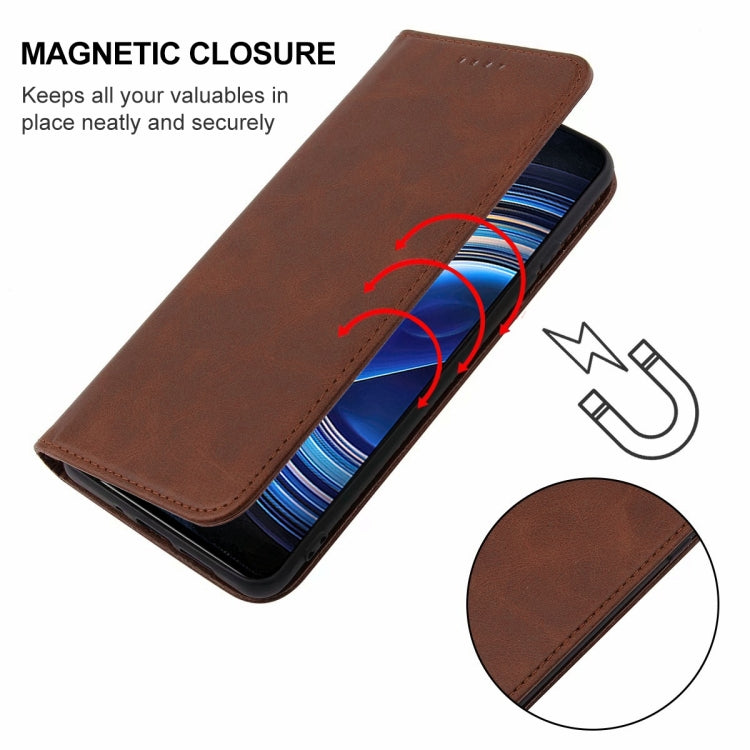 For Xiaomi Redmi K50 Pro Magnetic Closure Leather Phone Case