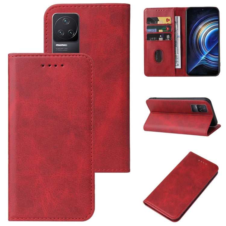 For Xiaomi Redmi K50 Pro Magnetic Closure Leather Phone Case