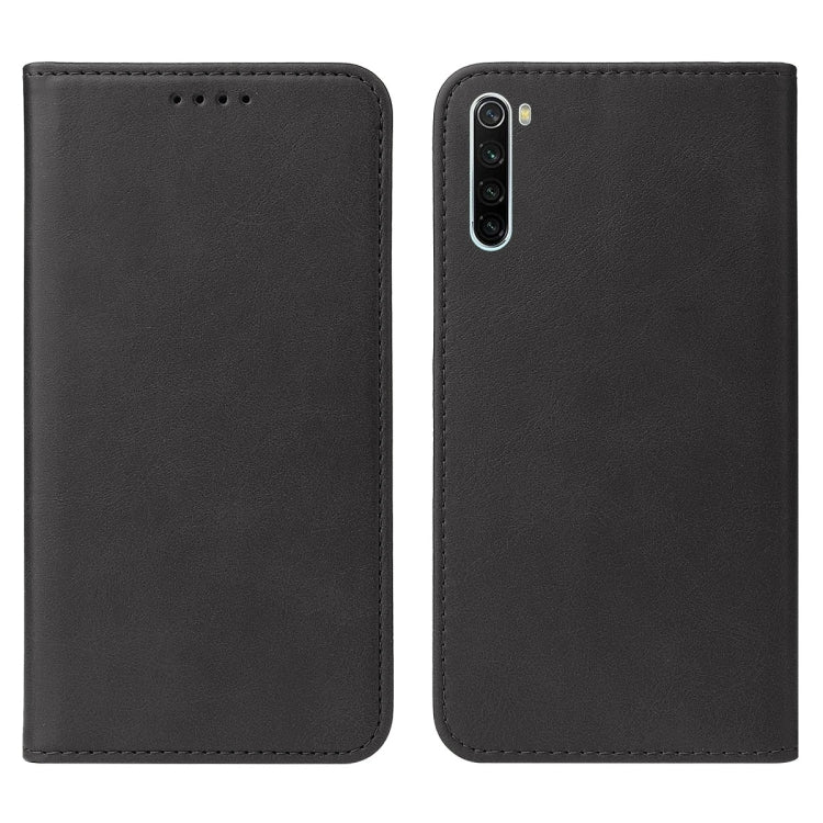 For Xiaomi Redmi Note 8 2021 Magnetic Closure Leather Phone Case