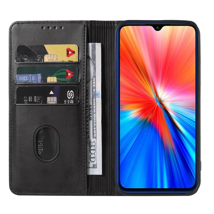 For Xiaomi Redmi Note 8 2021 Magnetic Closure Leather Phone Case