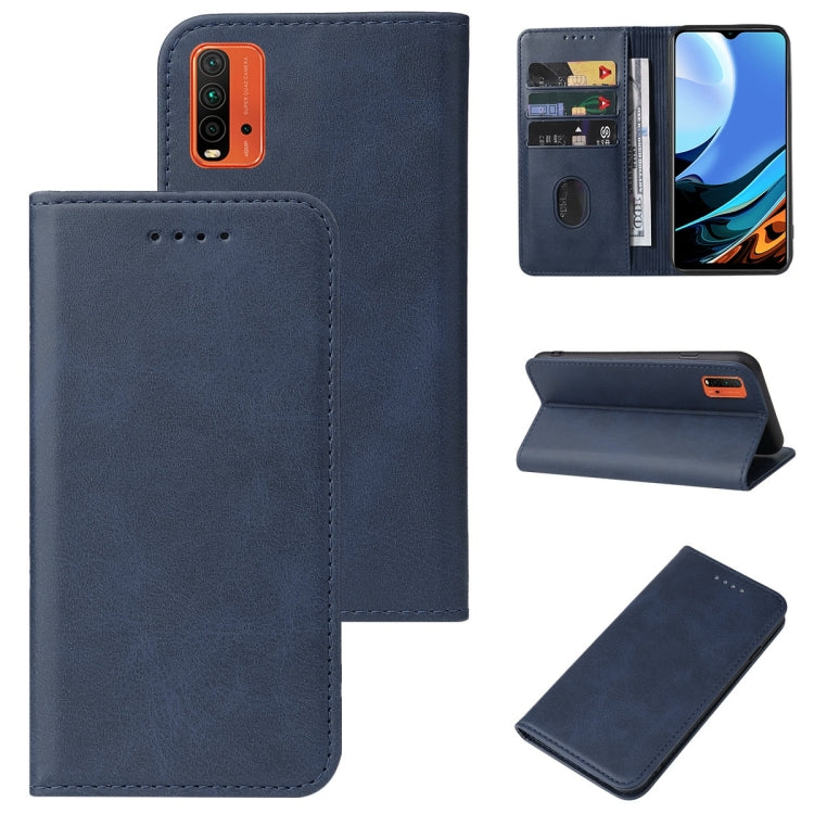For Xiaomi Redmi 9 Power India Magnetic Closure Leather Phone Case