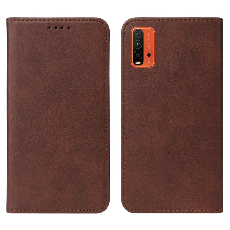 For Xiaomi Redmi 9 Power India Magnetic Closure Leather Phone Case
