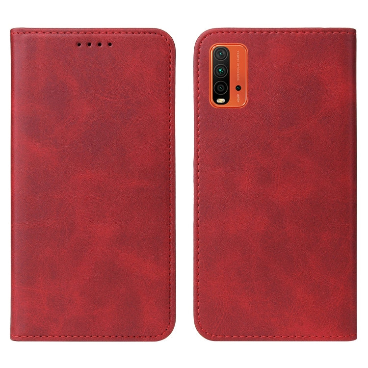 For Xiaomi Redmi 9 Power India Magnetic Closure Leather Phone Case