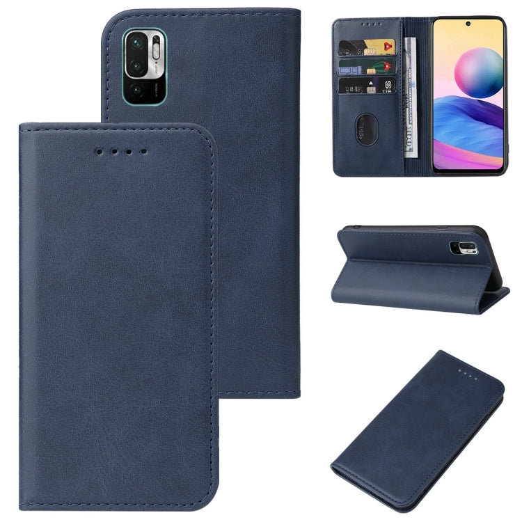 For Xiaomi Redmi Note 10 JE Magnetic Closure Leather Phone Case