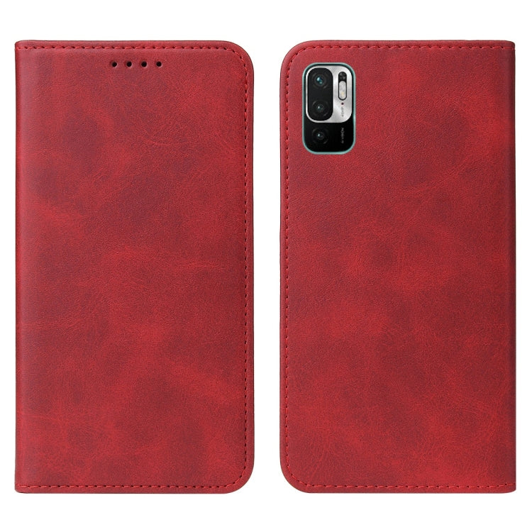 For Xiaomi Redmi Note 10 JE Magnetic Closure Leather Phone Case