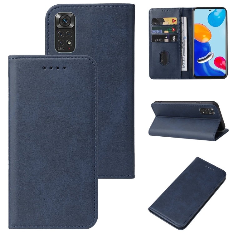 For Xiaomi Poco M4 Pro Magnetic Closure Leather Phone Case