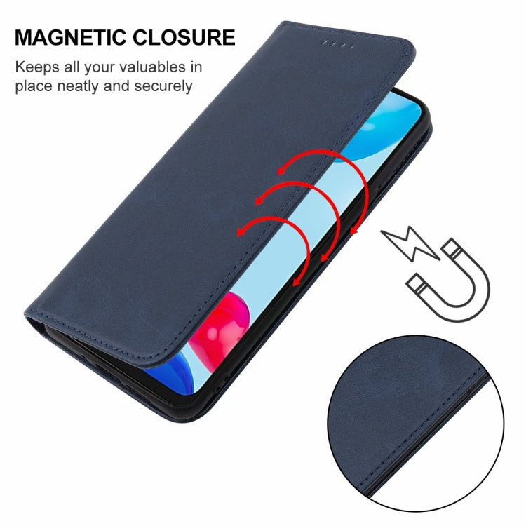 For Xiaomi Poco M4 Pro Magnetic Closure Leather Phone Case