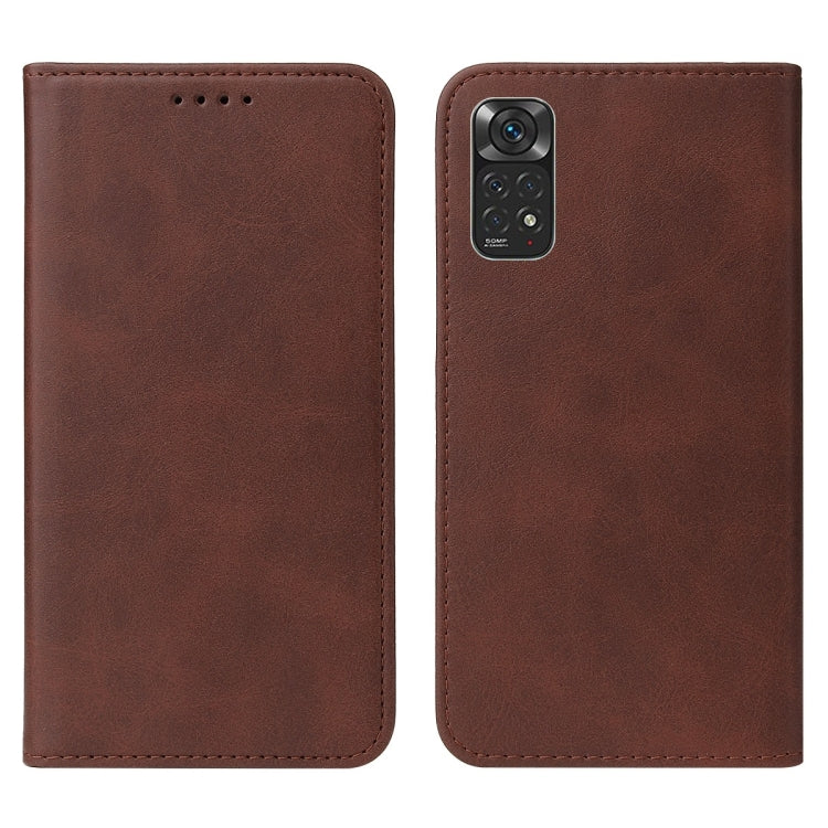 For Xiaomi Poco M4 Pro Magnetic Closure Leather Phone Case