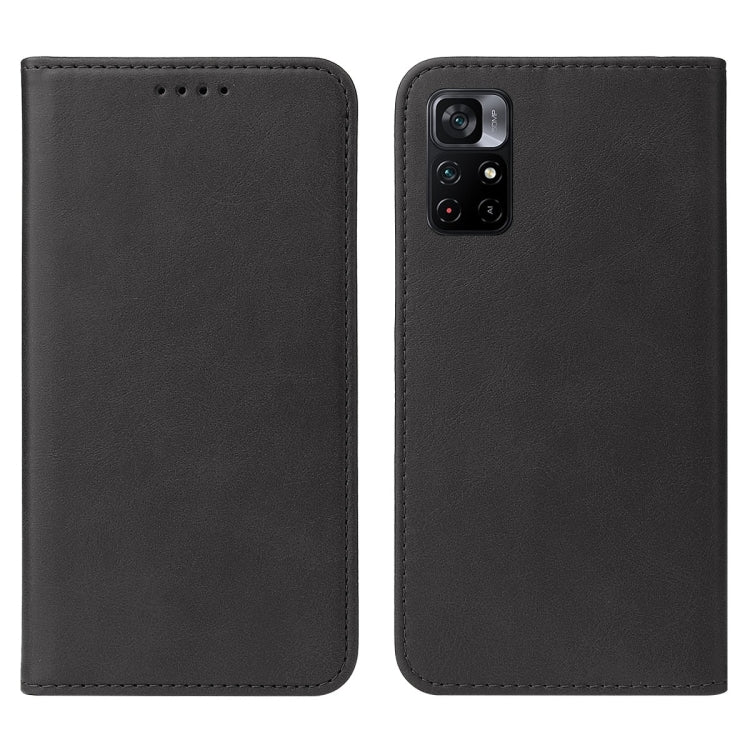 For Xiaomi Redmi Note 11 5G Magnetic Closure Leather Phone Case
