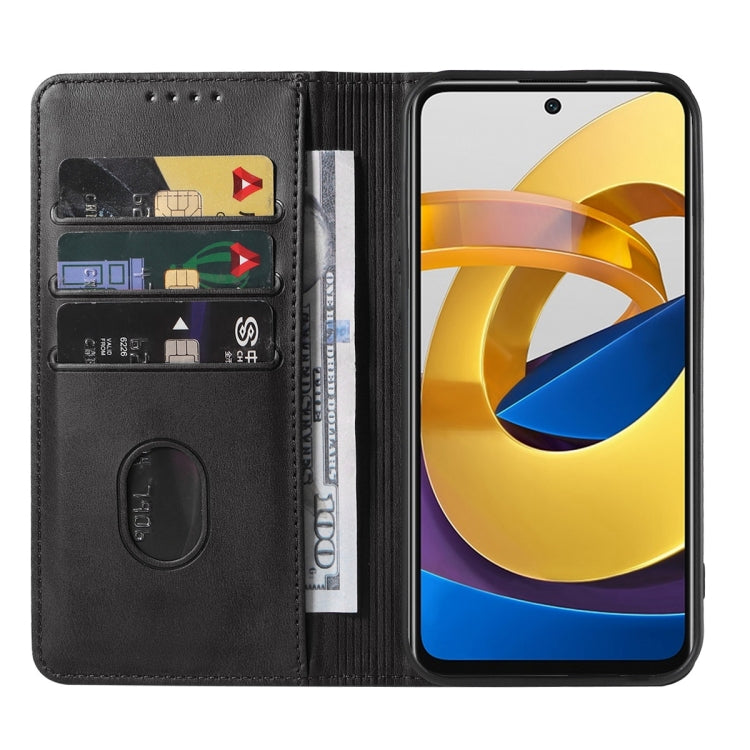 For Xiaomi Redmi Note 11 5G Magnetic Closure Leather Phone Case