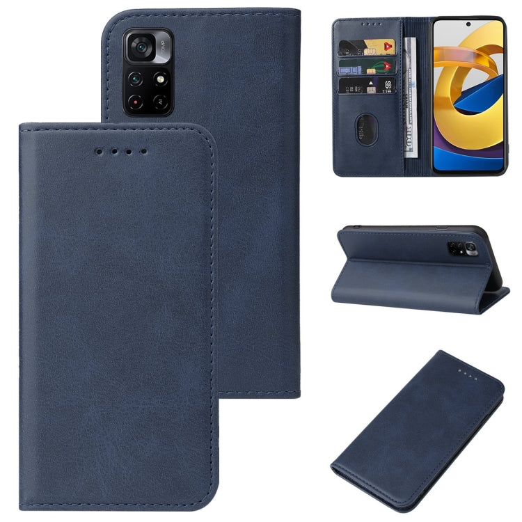 For Xiaomi Redmi Note 11 5G Magnetic Closure Leather Phone Case