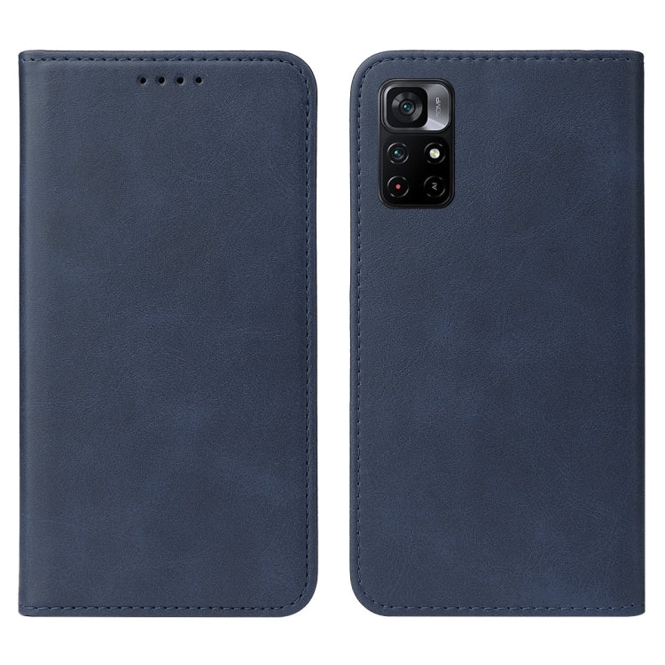 For Xiaomi Redmi Note 11 5G Magnetic Closure Leather Phone Case
