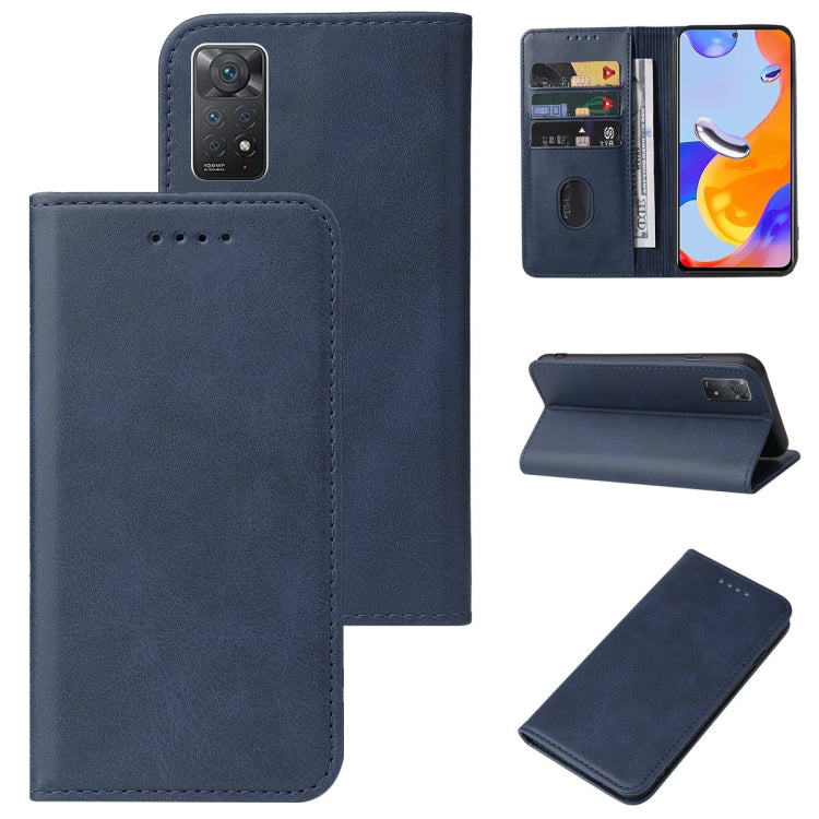 For Xiaomi Redmi Note 11 Pro Magnetic Closure Leather Phone Case