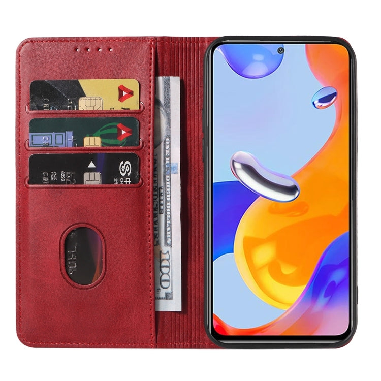 For Xiaomi Redmi Note 11 Pro Magnetic Closure Leather Phone Case