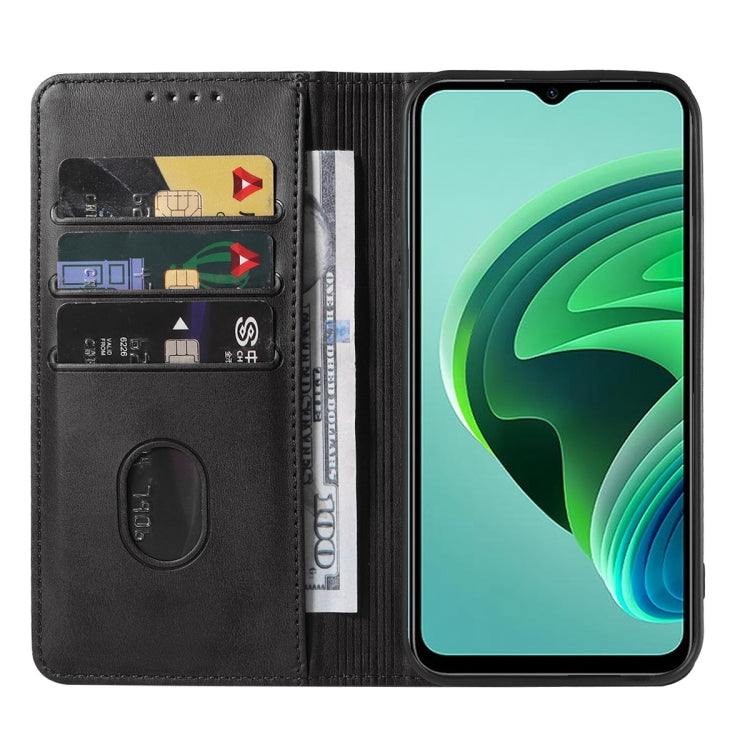 For Xiaomi Redmi Note 11E Magnetic Closure Leather Phone Case