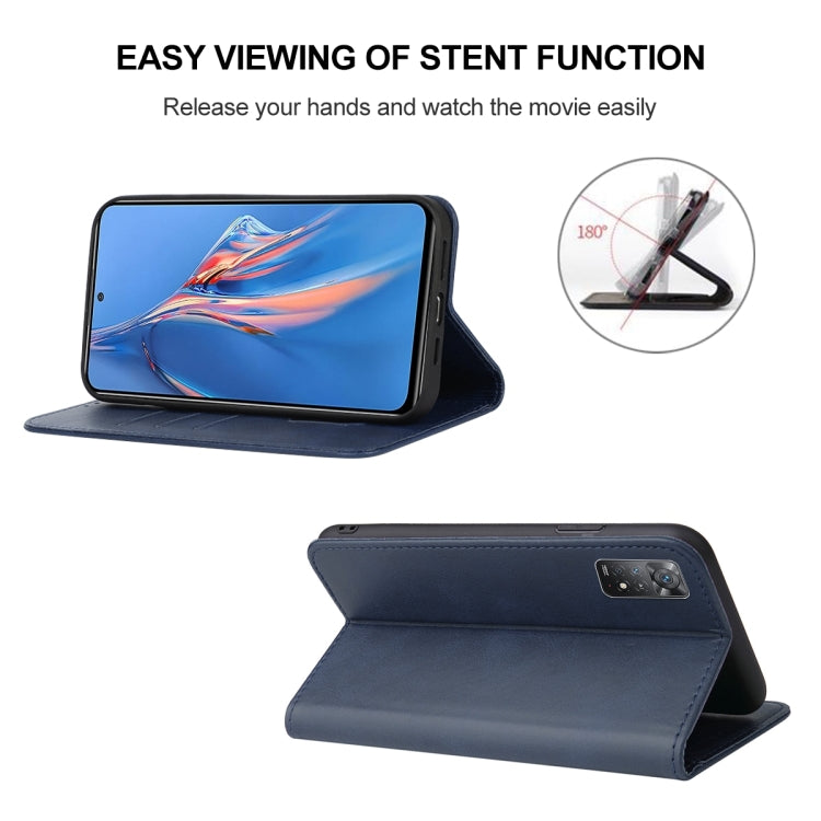 For Xiaomi Redmi Note 11E Pro Magnetic Closure Leather Phone Case