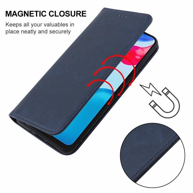 For Xiaomi Redmi Note 11S Magnetic Closure Leather Phone Case