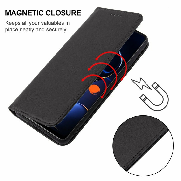 For Xiaomi Redmi Note 11 SE Magnetic Closure Leather Phone Case