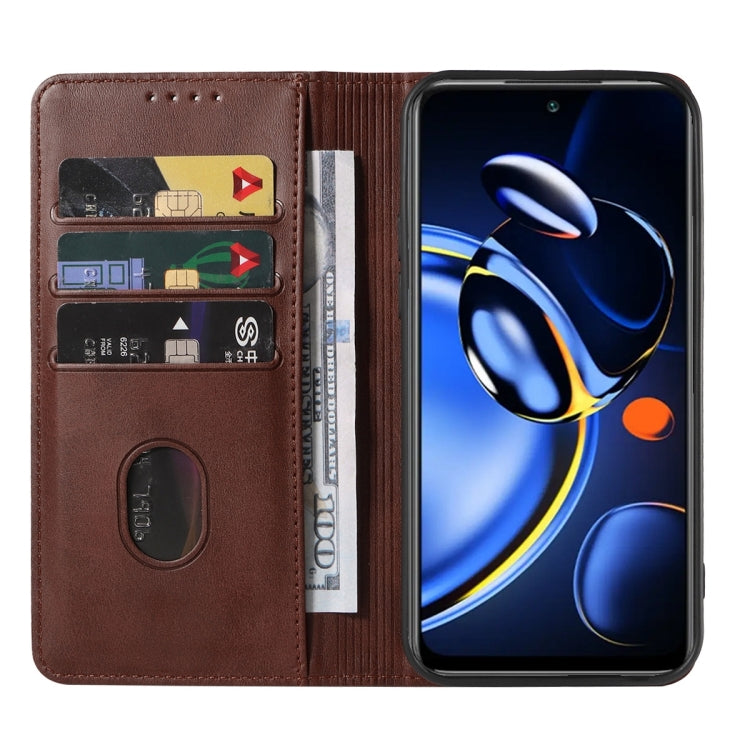 For Xiaomi Redmi Note 11 SE Magnetic Closure Leather Phone Case