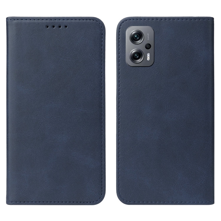 For Xiaomi Redmi Note 11T Pro+ Magnetic Closure Leather Phone Case