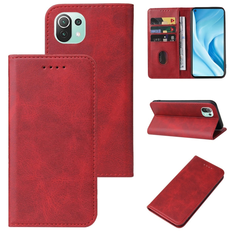 For Xiaomi Mi 11 Lite 4G / 5G Magnetic Closure Leather Phone Case