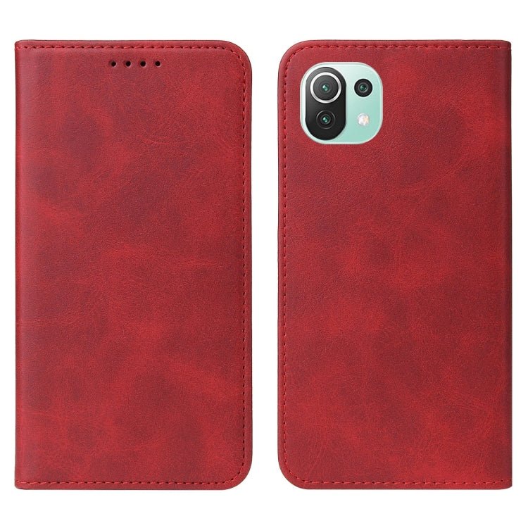 For Xiaomi Mi 11 Lite 4G / 5G Magnetic Closure Leather Phone Case