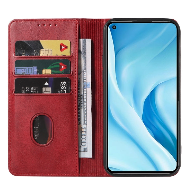 For Xiaomi Mi 11 Lite 4G / 5G Magnetic Closure Leather Phone Case