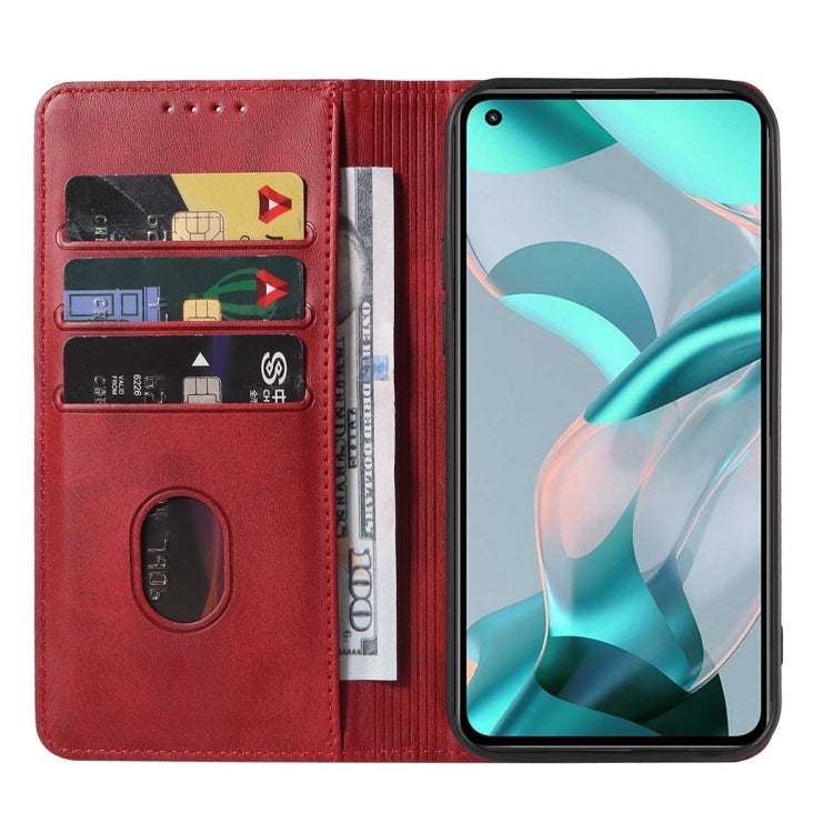 For Xiaomi Mi 11 Lite 5G NE Magnetic Closure Leather Phone Case