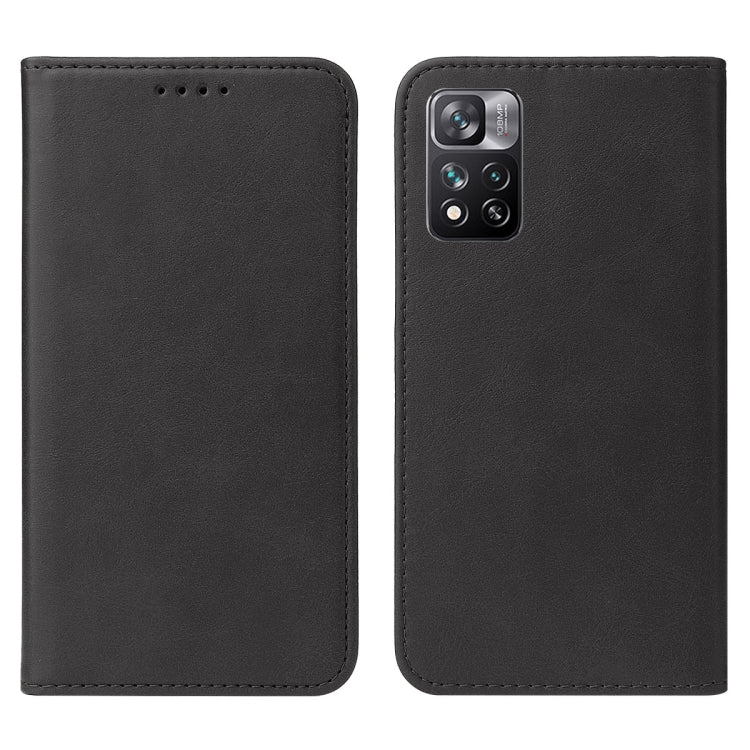 For Xiaomi Mi 11i / Poco F3 / Redmi K40 Magnetic Closure Leather Phone Case